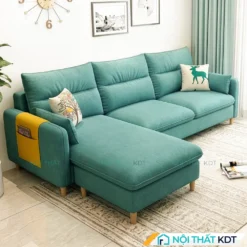 Sofa ni thong minh dem roi S33 mau xanh ngoc