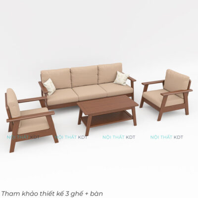 Sofa vang go soi toi gian S176 1