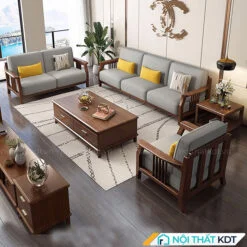 Bộ ghế gỗ tay vịn nhỏ gọn, tiết kiệm diện tích S384