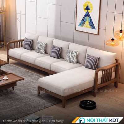 Ghe go nho gon cho phong khach S326 9
