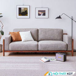Ghe sofa vang go dem ni hien dai S263 4