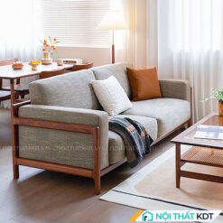 Ghe sofa vang go dem ni hien dai S263 5