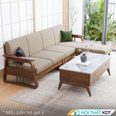 Sofa go Indochine chan nghieng S370 L4 4