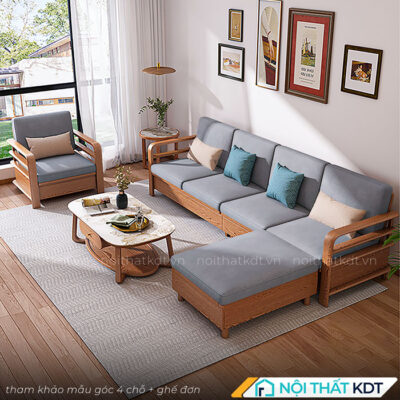 Sofa go soi chung cu S299 5