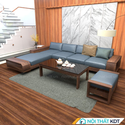 Sofa go soi tay hop S372 8 1