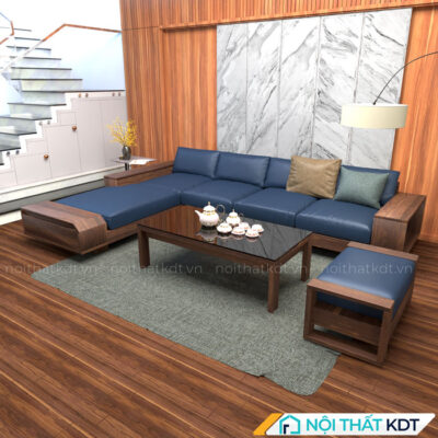 Sofa go soi tay hop S372 9 1