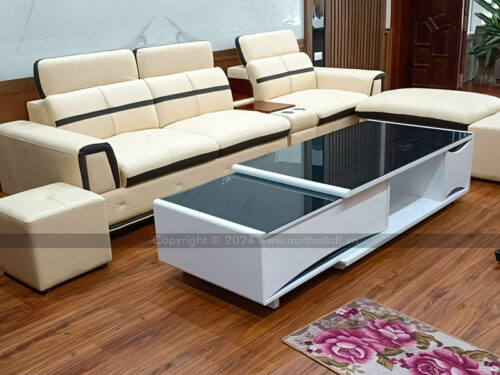 Sofa da góc sang trọng S402 photo review