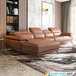 Sofa da góc L 4 chỗ ngồi S419