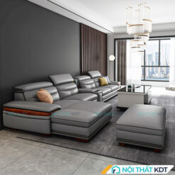 Sofa da goc L sang trong S164 1