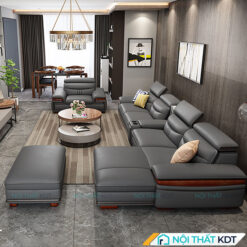 Sofa da goc L sang trong S164 4