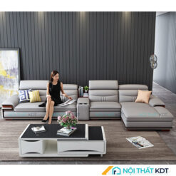 Sofa da goc L sang trong S164 9