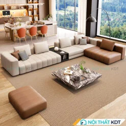 Sofa da phong cách Ý S426