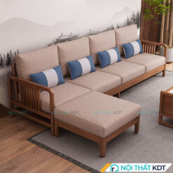 Sofa go nan dung tay vin mong S340 1