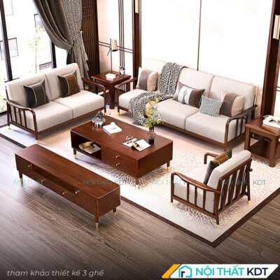 Sofa go tay vin uon mem mai S351 2