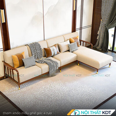 Sofa go tay vin uon mem mai S351 4