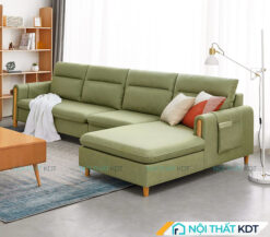 Sofa nỉ góc 4 chỗ ngồi S408