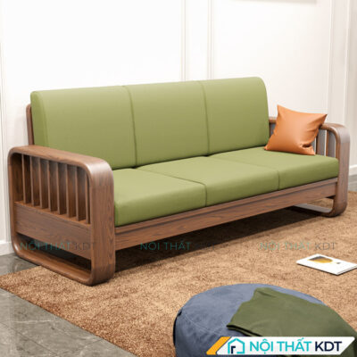 Sofa vang 3 cho ngoi go soi nho gon S274V 10