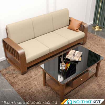 Sofa vang 3 cho ngoi go soi nho gon S274V 2 1