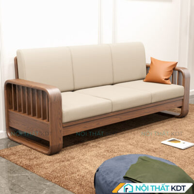 Sofa vang 3 cho ngoi go soi nho gon S274V 6