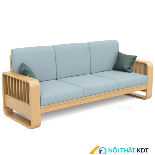 Sofa vang 3 cho ngoi go soi nho gon S274V