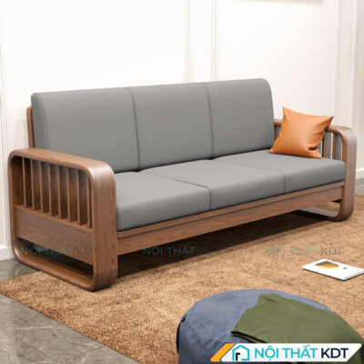 Sofa vang 3 cho ngoi go soi nho gon S274V 9 1