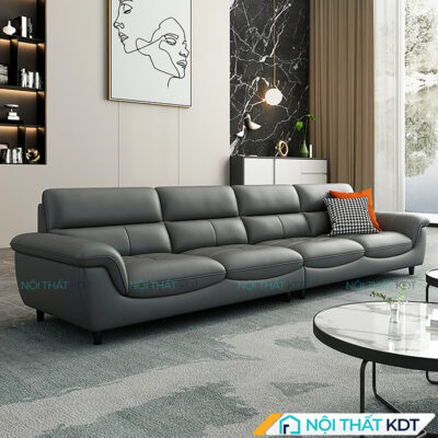 Sofa vang da bo tron mem mai S412 1