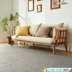 Sofa văng gỗ cho phòng nhỏ S361