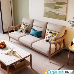 Sofa văng gỗ nhỏ gọn S342