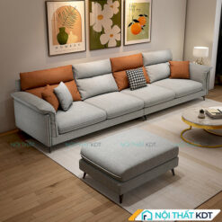 Sofa văng nỉ tự lưng 2 màu S406
