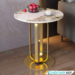 Bàn decor khung kim loại B124