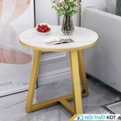 Bàn góc kim loại 3 chân B128
