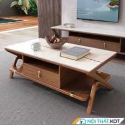 Bàn trà chân chéo nghệ thuật B93 - Nội Thất KDT