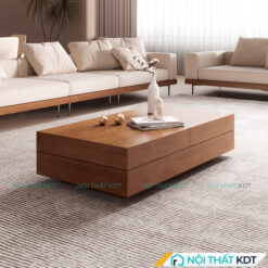 Ban tra chu nhat ngan keo doc dao B111 10