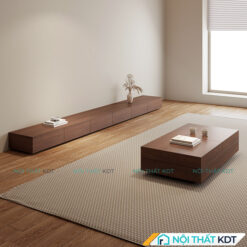 Ban tra chu nhat ngan keo doc dao B111 4