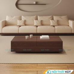 Ban tra chu nhat ngan keo doc dao B111 9