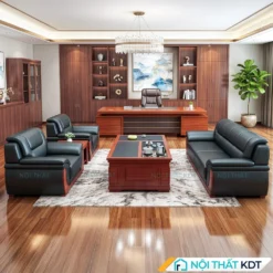 Bộ 3 ghế sofa phòng giám đốc S525 sang trọng