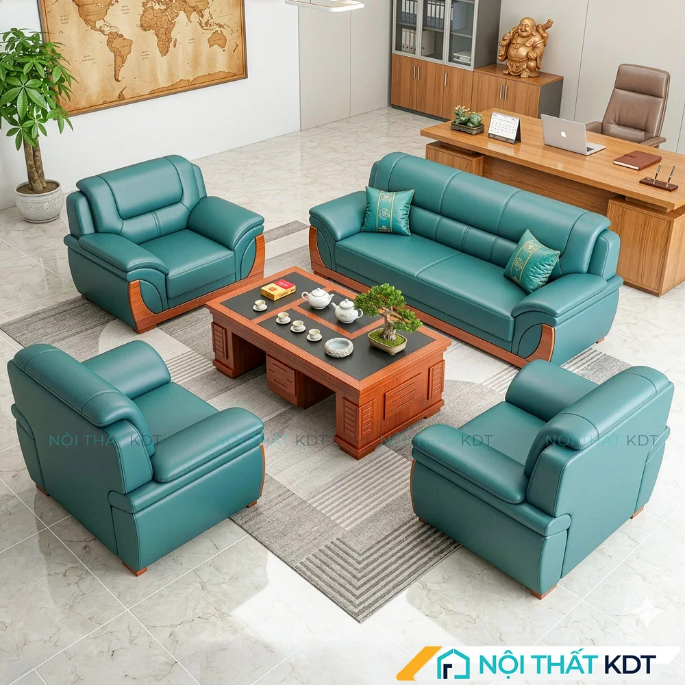 Bộ 4 ghế sofa phòng khánh tiết S525