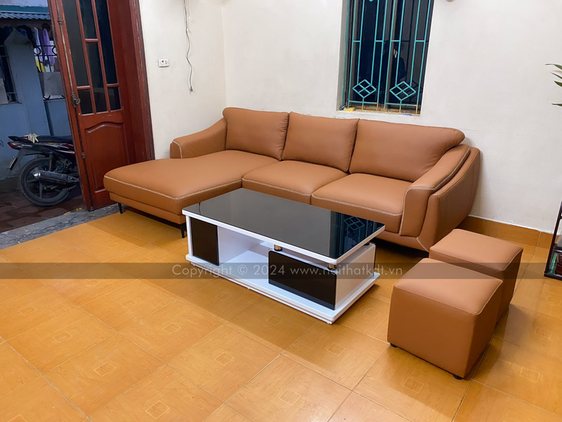 Hình ảnh thực tế feedback sản phẩm sofa S226 của khách hàng