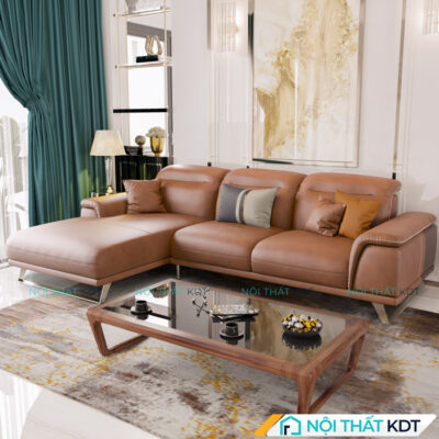 Sofa da phong khach sang trong S227 5
