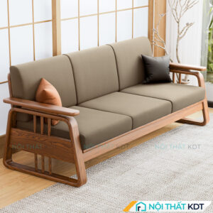 Ghế sofa văng gỗ 3 chỗ ngồi S370-V3