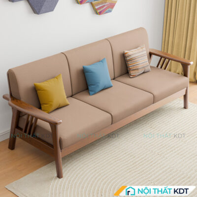 Ghe sofa vang go tay vin nho gon S260 V3 1