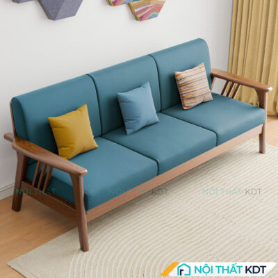 Ghe sofa vang go tay vin nho gon S260 V3 6