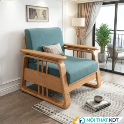 Sofa don Indochine S370 D mau xanh ngoc