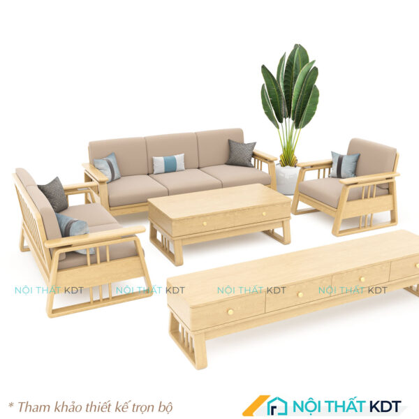 Sofa go Indochine chan nghieng S370 76