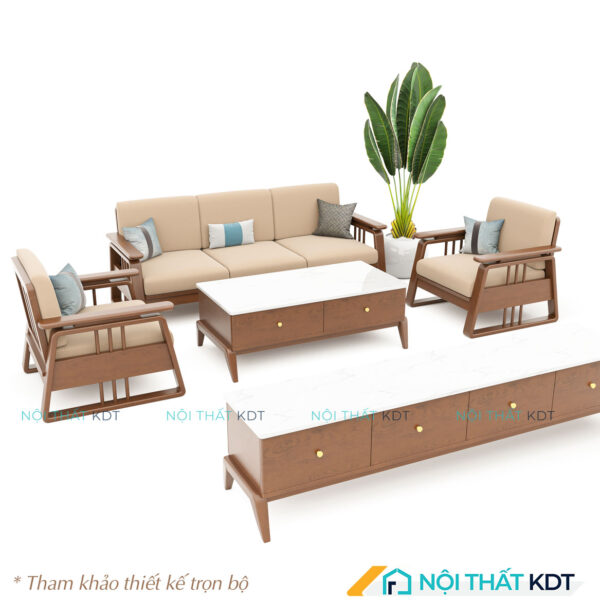 Sofa go Indochine chan nghieng S370 78