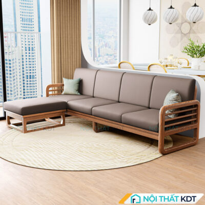 Sofa go nan ngang 4 cho ngoi S175 L4 30
