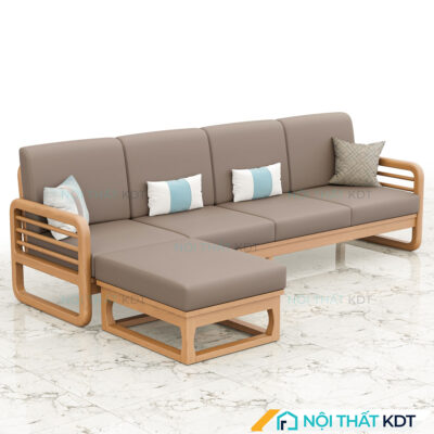 Sofa go nan ngang 4 cho ngoi S175 L4 4