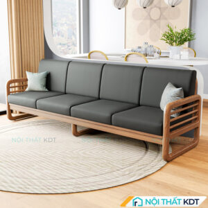 Sofa go vang 4 tua lung tay vin mong S175 V4 25