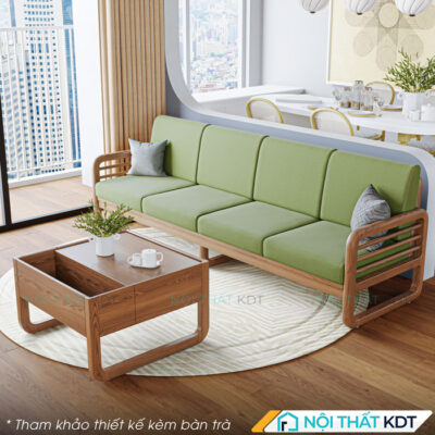 Sofa go vang 4 tua lung tay vin mong S175 V4 33