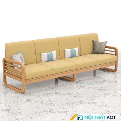 Sofa go vang 4 tua lung tay vin mong S175 V4 6